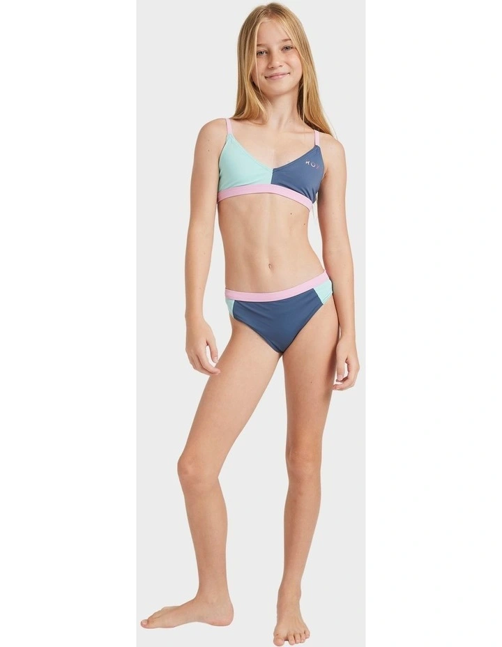 Colorblock Two Piece in Indigo image 5