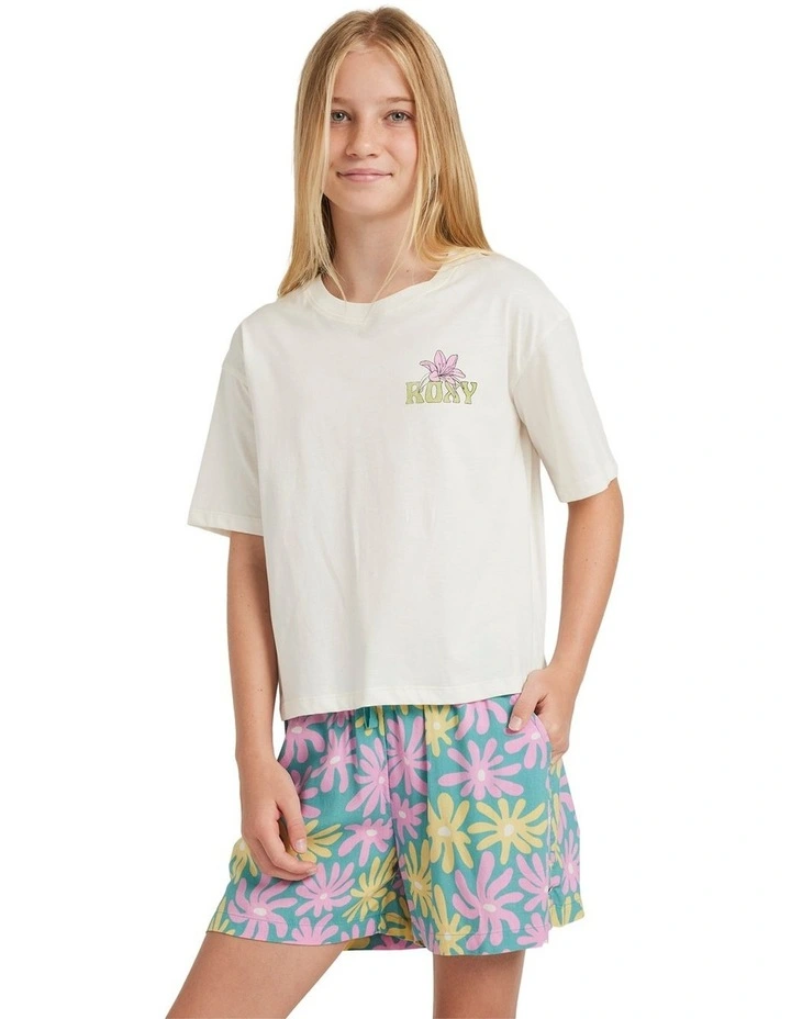 Daisyloose Season T-Shirt in White image 1