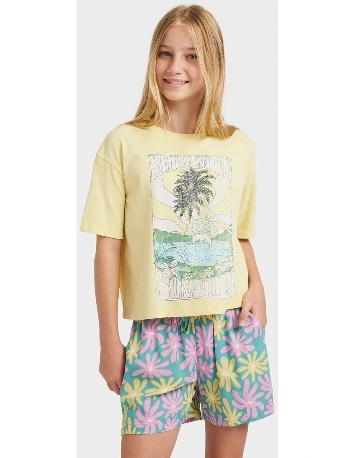 Daisyloose Season T-Shirt in Yellow image 1