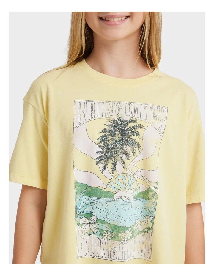 Daisyloose Season T-Shirt in Yellow image 4