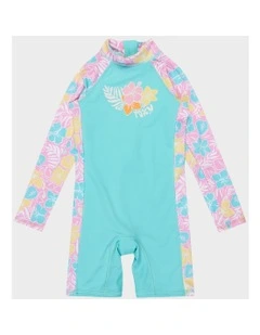 Tropical Square One Piece Rash Vest in Assorted