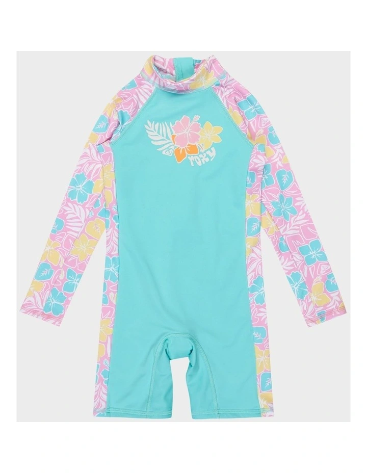Tropical Square One Piece Rash Vest in Assorted image 1