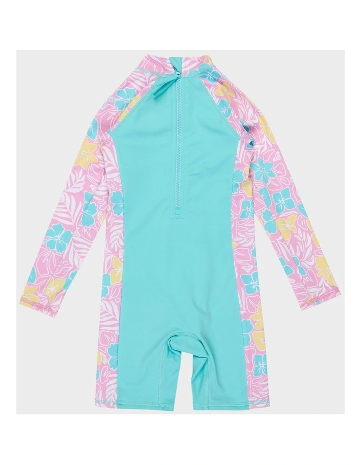 Tropical Square One Piece Rash Vest in Assorted image 2