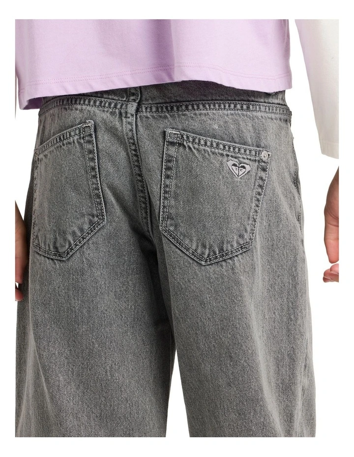 Dawn Patrol Mid Lava Denim Jeans in Black image 4