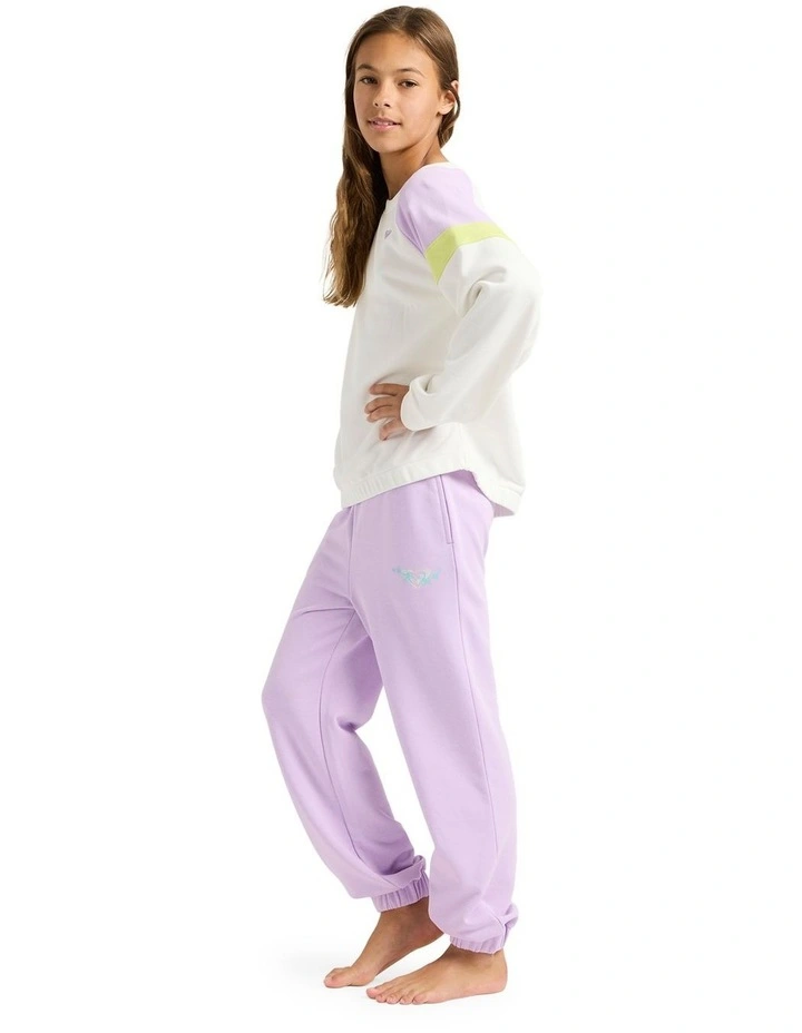 Surf Feeling Wide Trackpants in Purple image 3