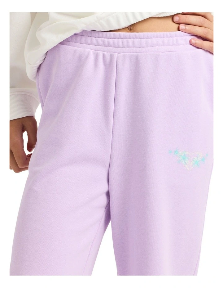 Surf Feeling Wide Trackpants in Purple image 4