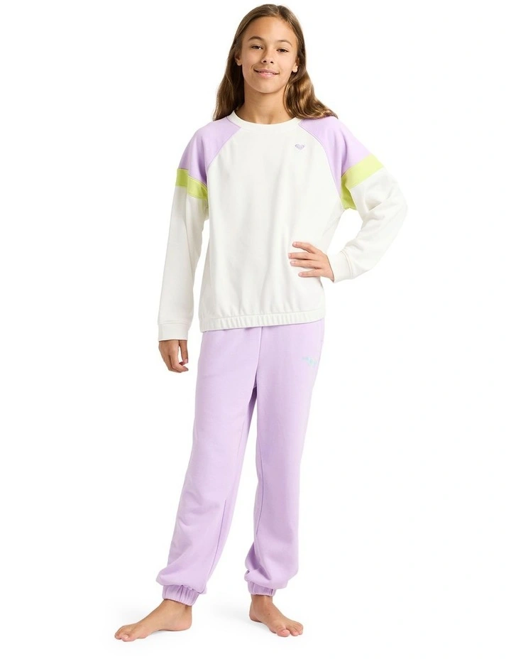Surf Feeling Wide Trackpants in Purple image 5