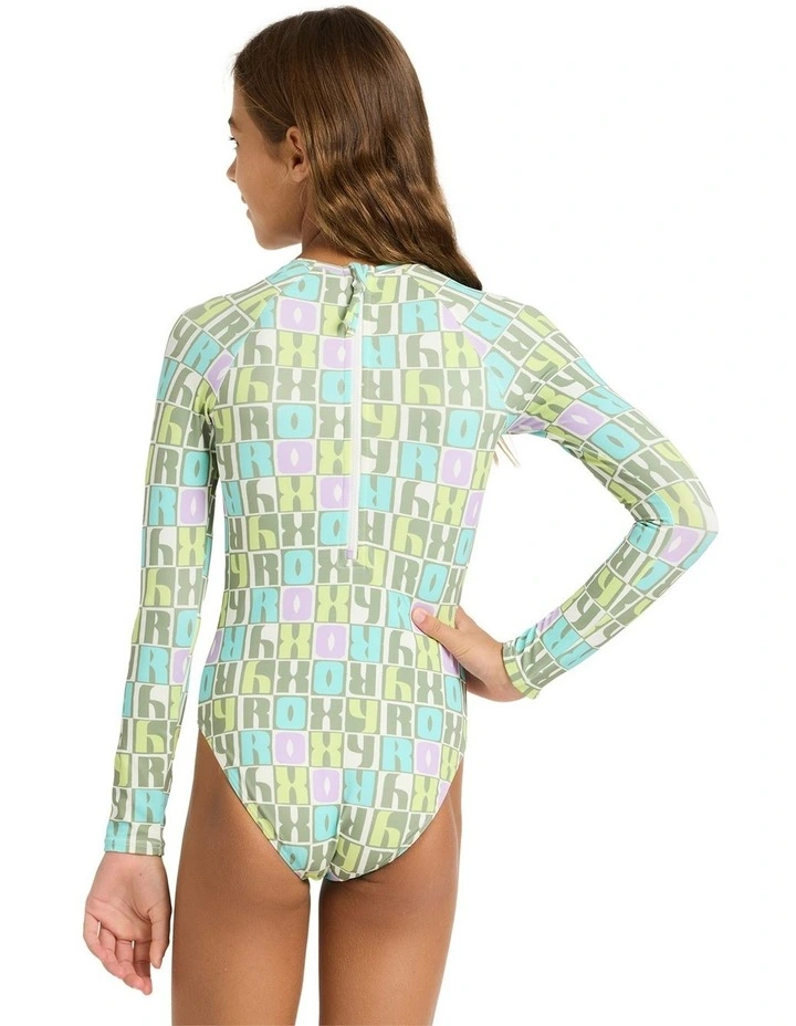 Letter Up Rash Vest in Multi image 2