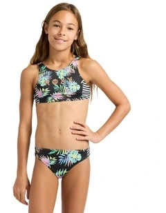 Active Crop Set Two Piece in Multi
