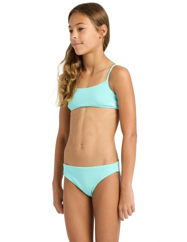 Aruba Bralette Two Piece in Aqua Splash image 3