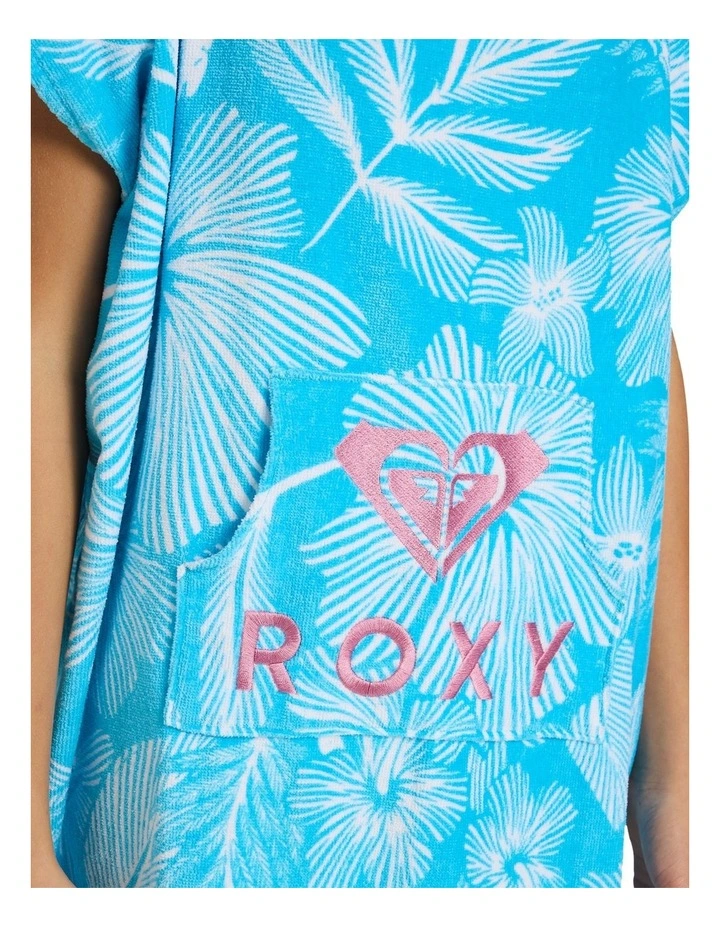 Girls RG Stay Magical Hooded Towel in Blue image 4