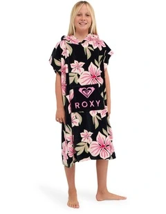 Girls 8-16 Roxy Vibes Hooded Towel in Assorted