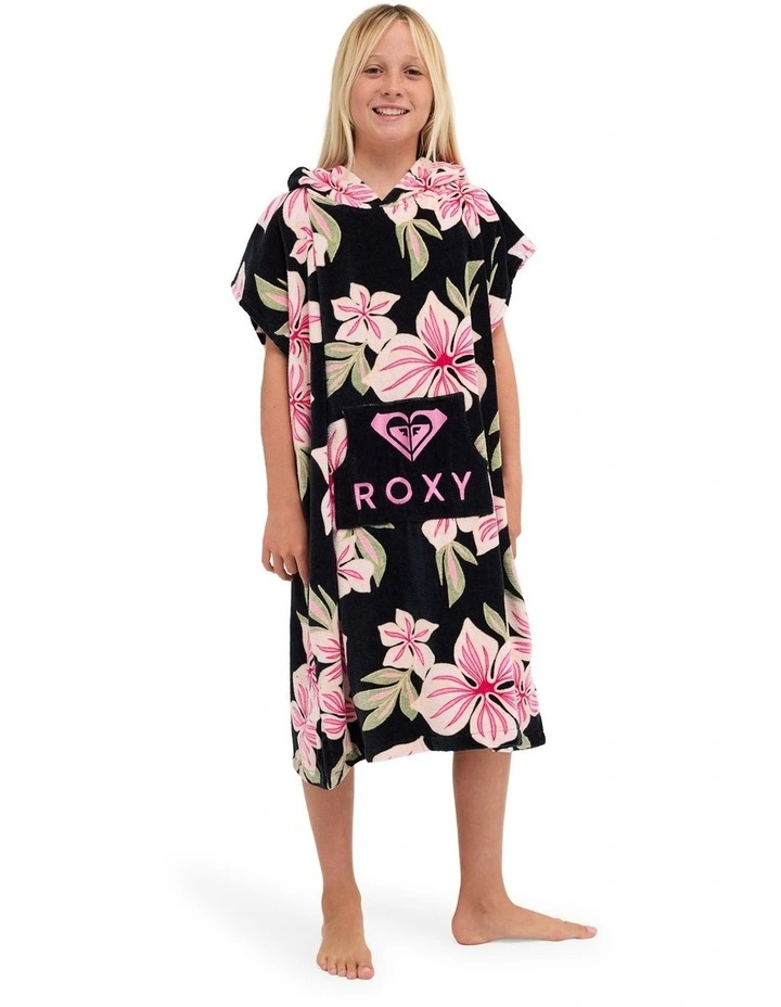 Girls 8-16 Roxy Vibes Hooded Towel in Assorted image 1