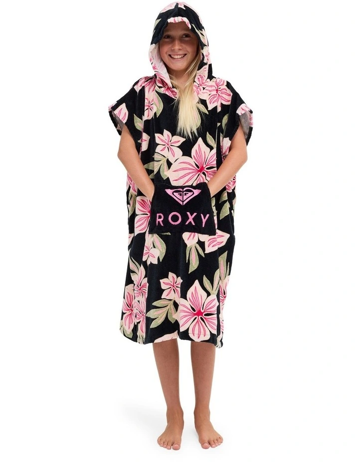 Girls 8-16 Roxy Vibes Hooded Towel in Assorted image 5