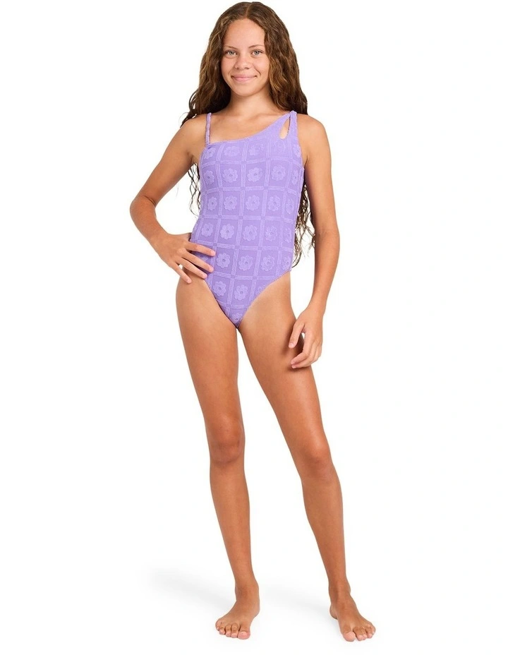 Girls 8-16 The Girls One Piece Swimsuit in Purple image 5