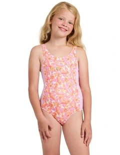 Girls 8-16 Rg Petal Party One Piece Swimsuit in Assorted
