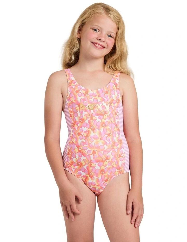 Girls 8-16 Rg Petal Party One Piece Swimsuit in Assorted image 1