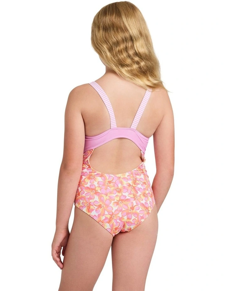 Girls 8-16 Rg Petal Party One Piece Swimsuit in Assorted image 2