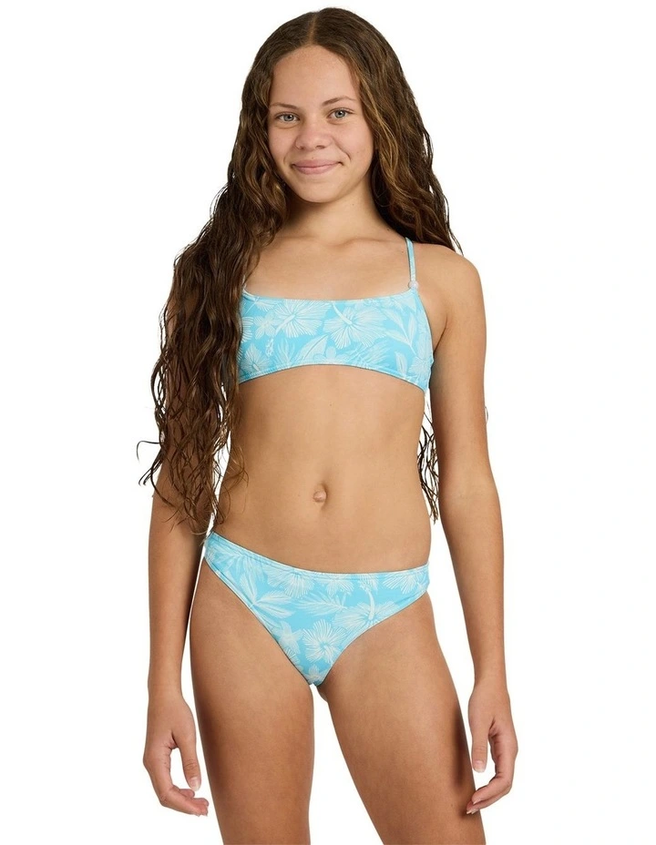 Girls 8-16 Cargo Dreams Bralette Two Piece in Blue image 1