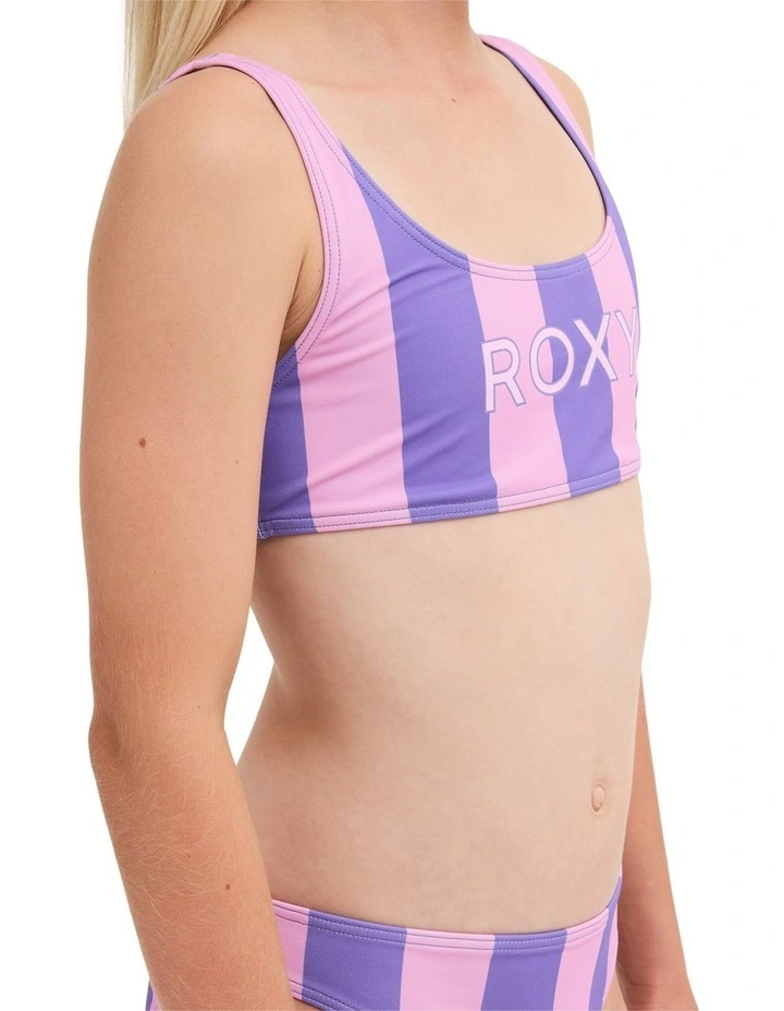Girls 8-16 Forever Roxy II Bralette Two Piece in Purple image 4