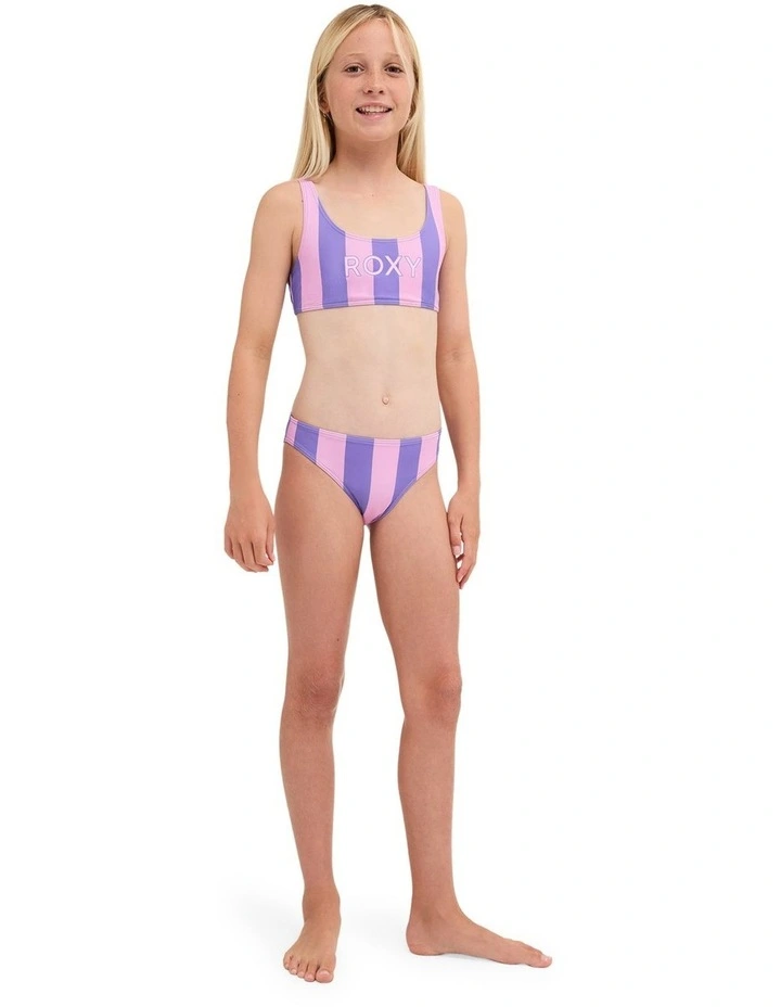 Girls 8-16 Forever Roxy II Bralette Two Piece in Purple image 5