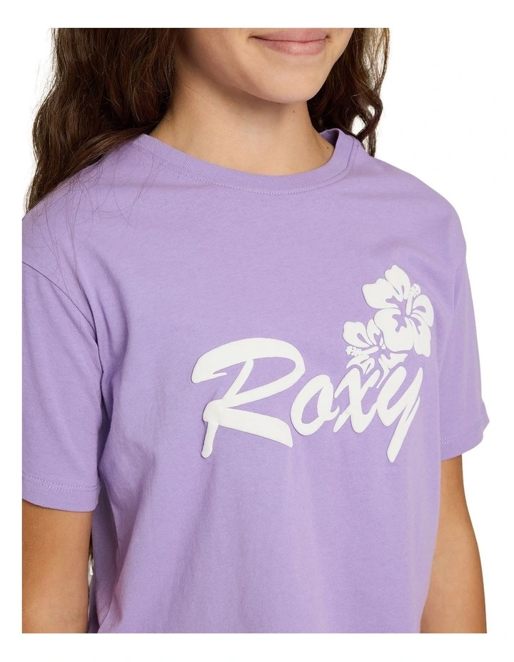 Girls 8-16 Summer Wave T-Shirt in Purple image 4