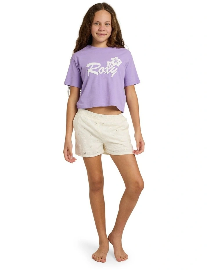 Girls 8-16 Summer Wave T-Shirt in Purple image 5