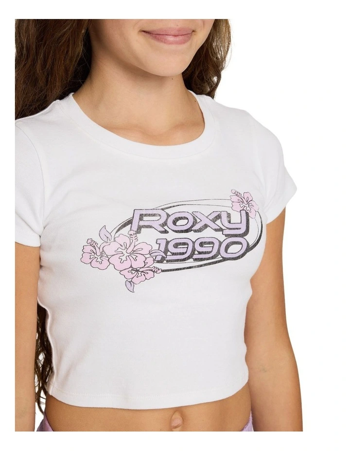 Girls 8-16 Baby One More Time T-Shirt in White image 4