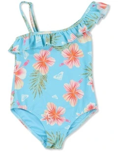 Girls 2-7 Hawayiha One Piece Swimsuit in Blue
