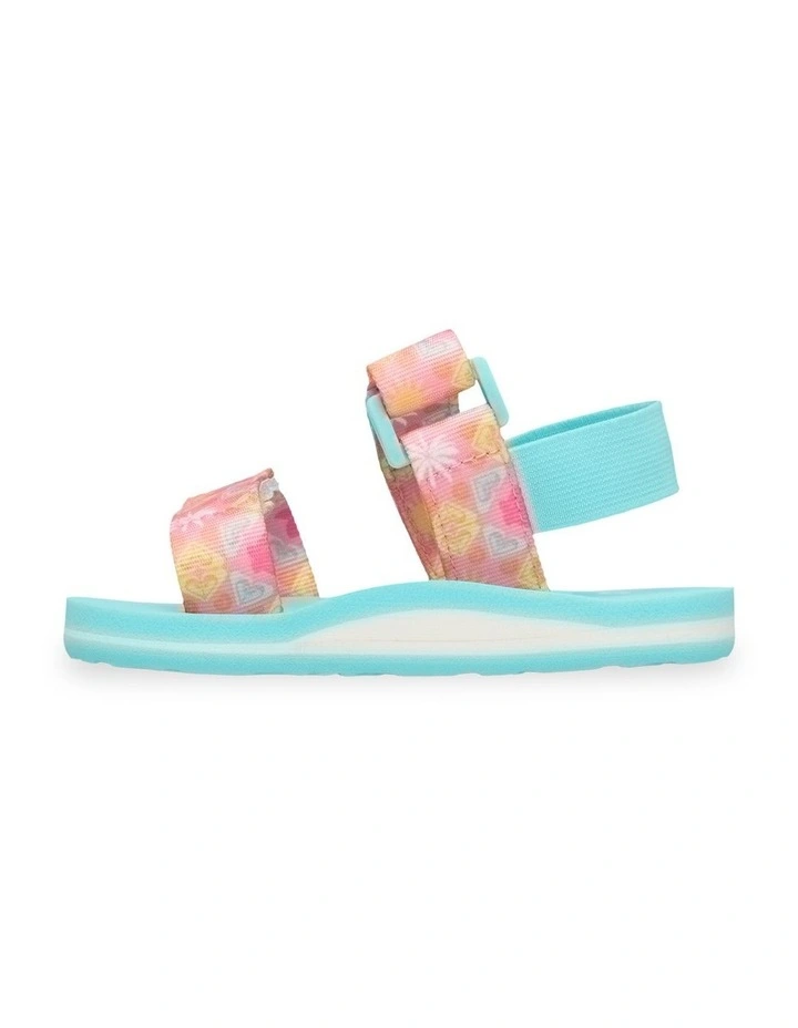 Girls 2-6 TW Roxy Cage Slides in Assorted image 3