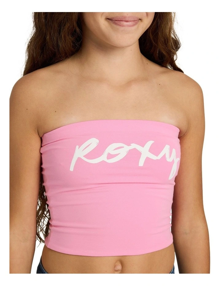 Girls 8-16 Swell Tube Top in Pink Frosting image 4