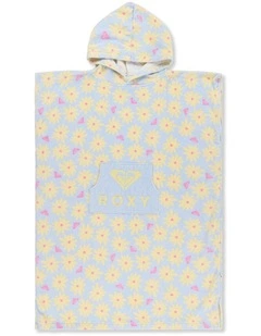 Girls 8-16 Roxy Vibes Hooded Towel in Windsurfer