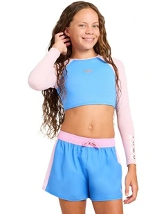 Girls 8-16 Get The Move Boardshorts In Marina
