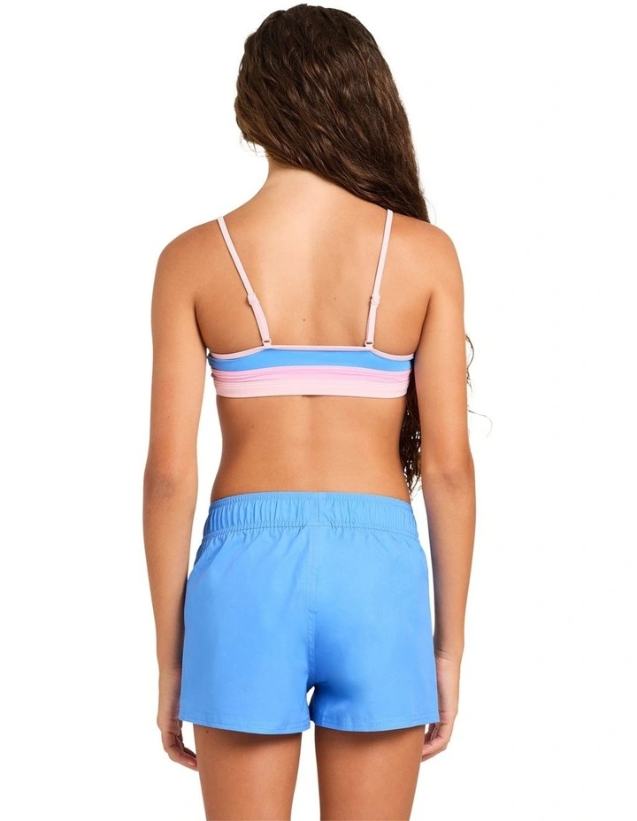 Girls 8-16 Essentials Boardshorts In Marina image 2
