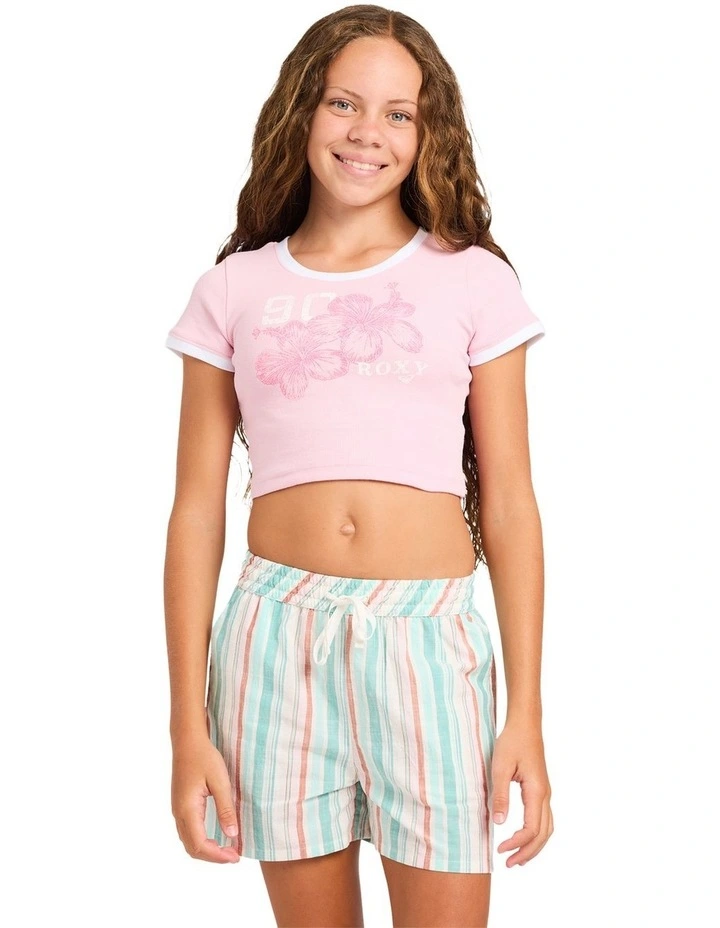 Girls 8-16 Rg Sunset Crush T-Shirt In Powder Pink image 1
