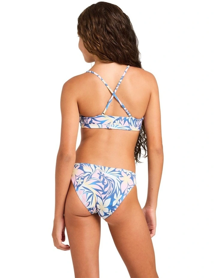 Girls 8-16 Active Moves Swim Two Piece In Marina image 2