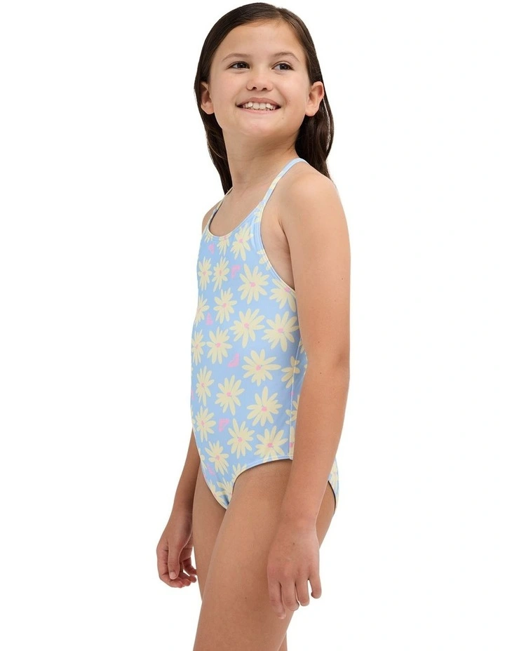 Girls 8-16 Daisy Darling One Piece Swimsuit In Windsurfer image 3