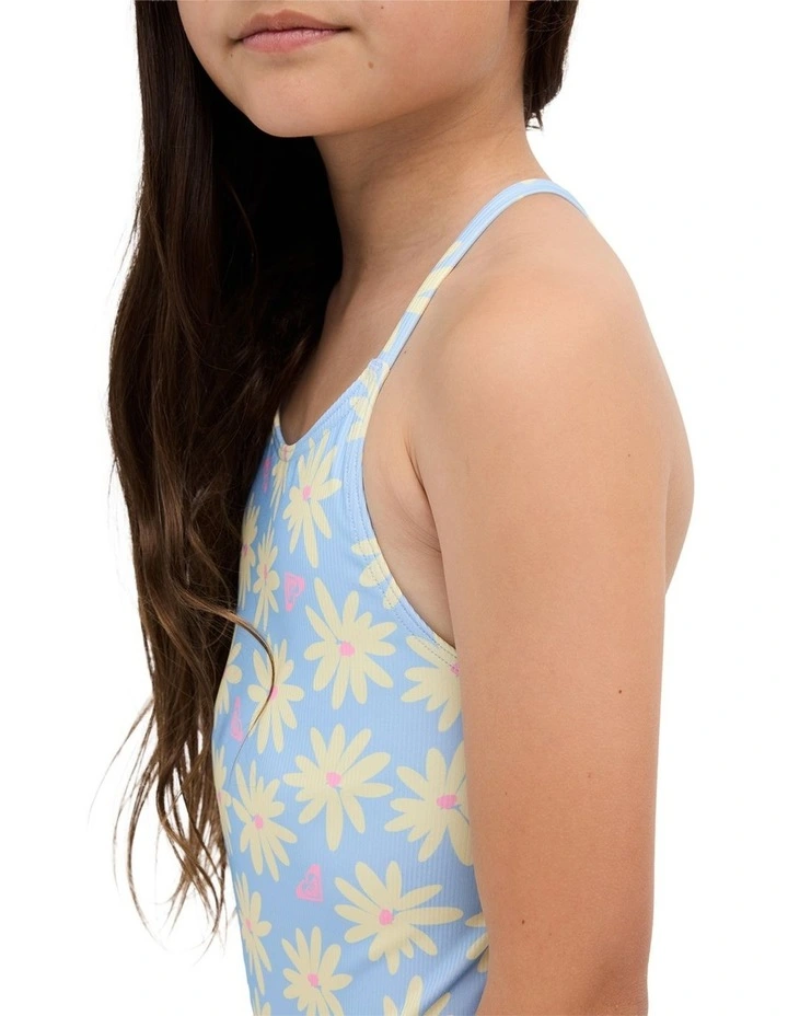 Girls 8-16 Daisy Darling One Piece Swimsuit In Windsurfer image 4