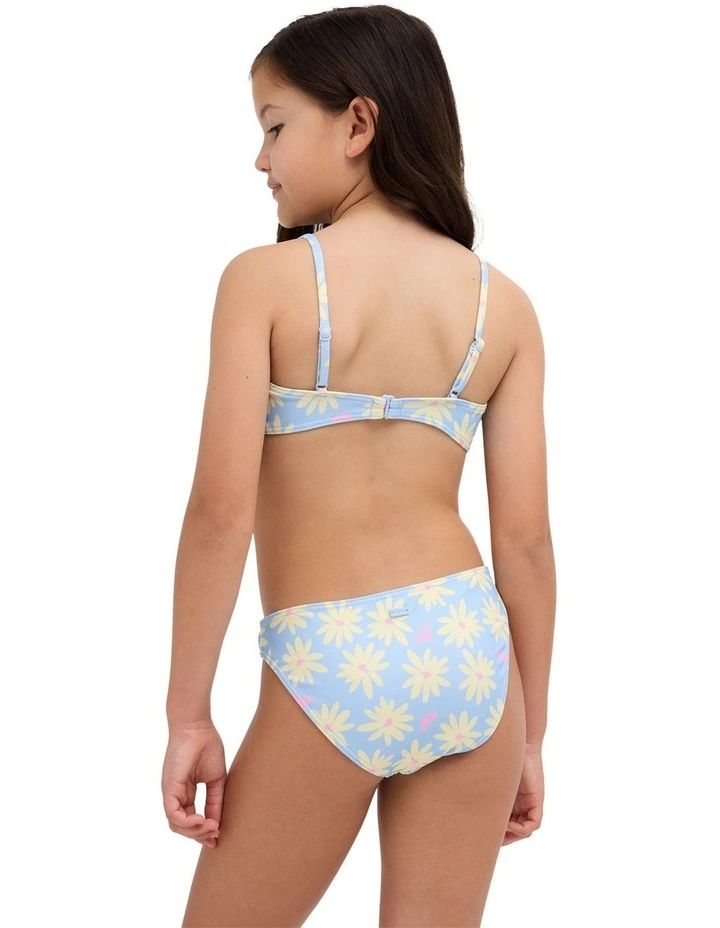 Girls 8-16 Daisy Darling Bralette Two Piece In Windsurfer image 2