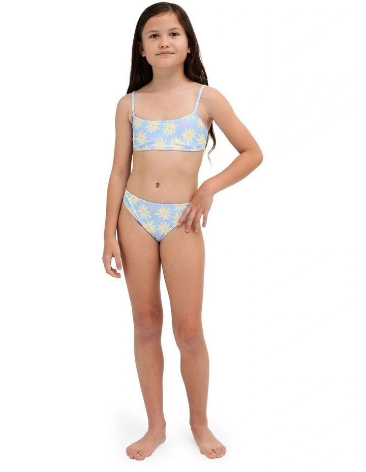 Girls 8-16 Daisy Darling Bralette Two Piece In Windsurfer image 5