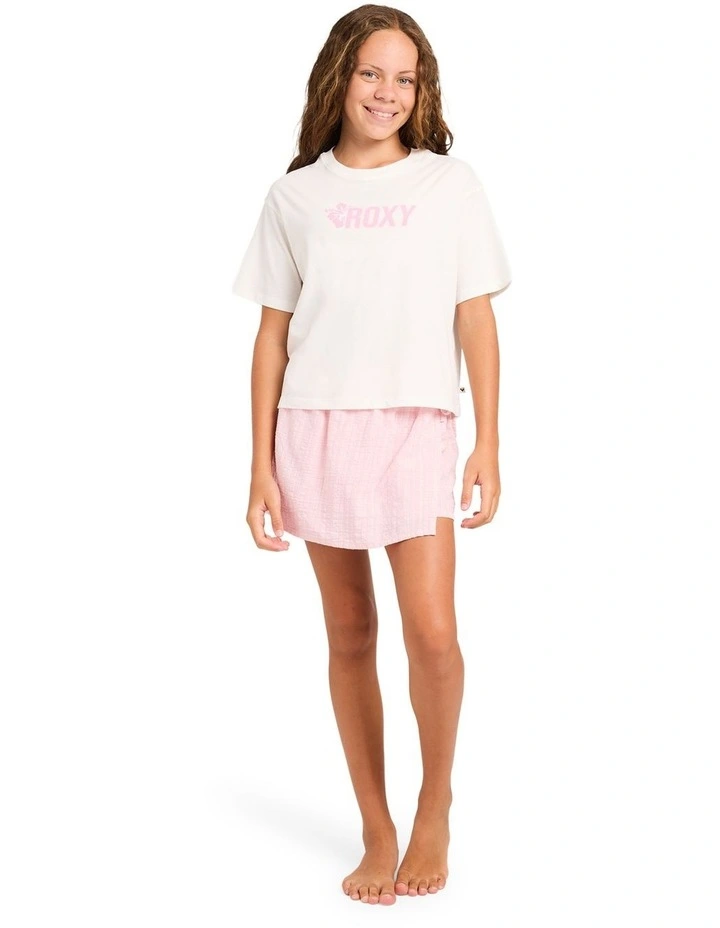 Girls 8-16 Saltwater Sweetie T-Shirt In Cloud Dancer image 5