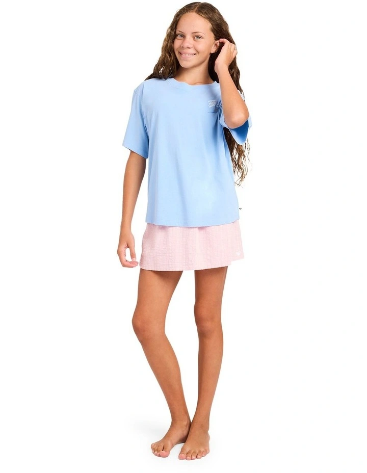 Girls 8-16 Hula Wave Rider T-Shirt In Placid Blue image 5