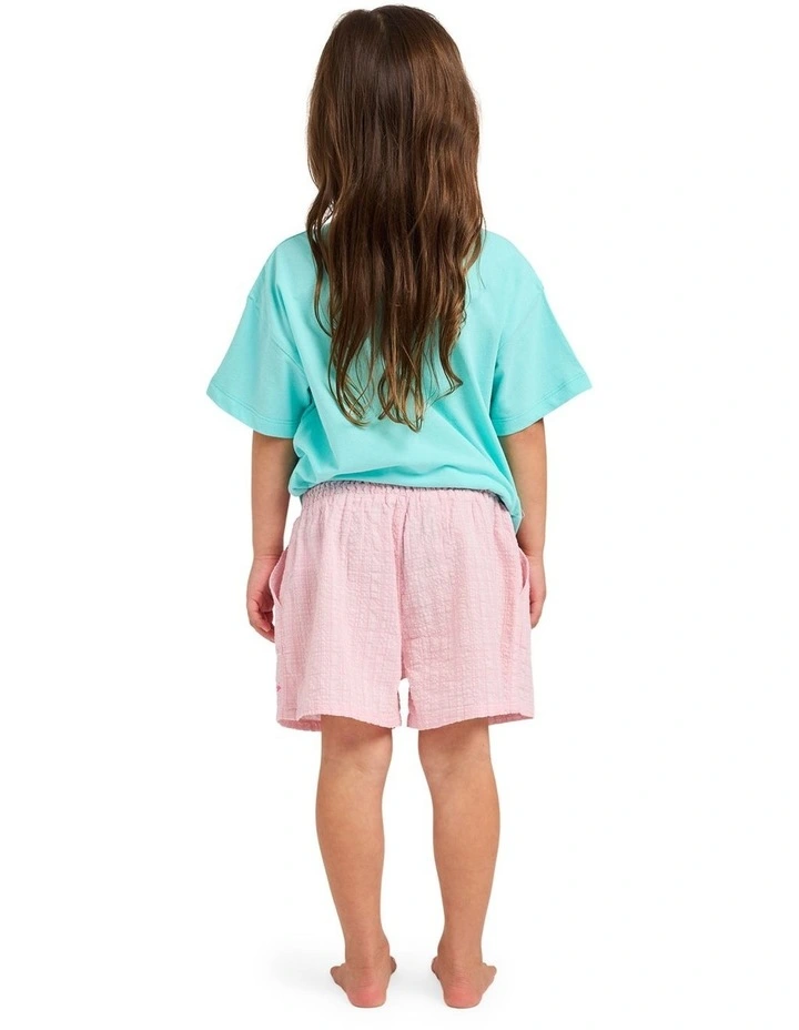 Girls 2-7 Aloha Blush Shorts In Powder Pink image 2