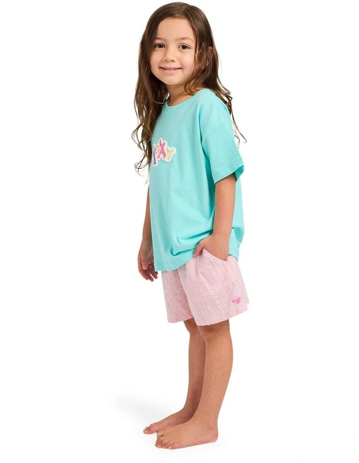 Girls 2-7 Aloha Blush Shorts In Powder Pink image 3