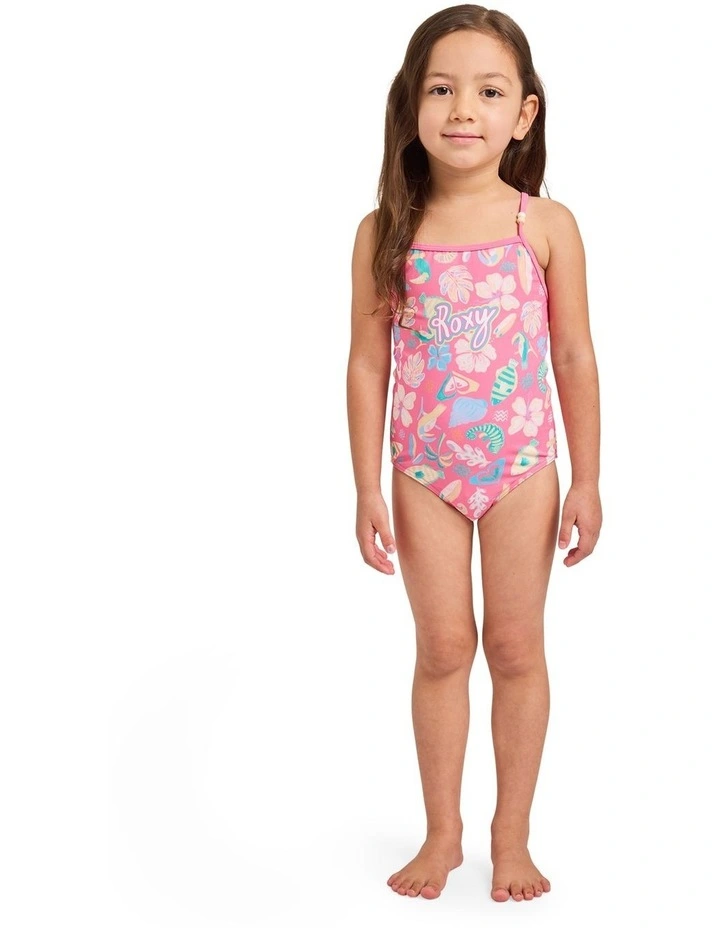 Girls 2-7 Ocean Lover One Piece Swimsuit In Pink Carnation image 1