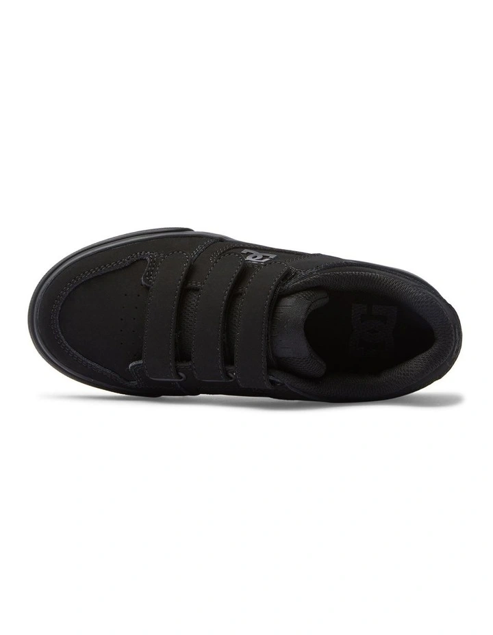 Pure Elastic Lace Shoes in Black image 2