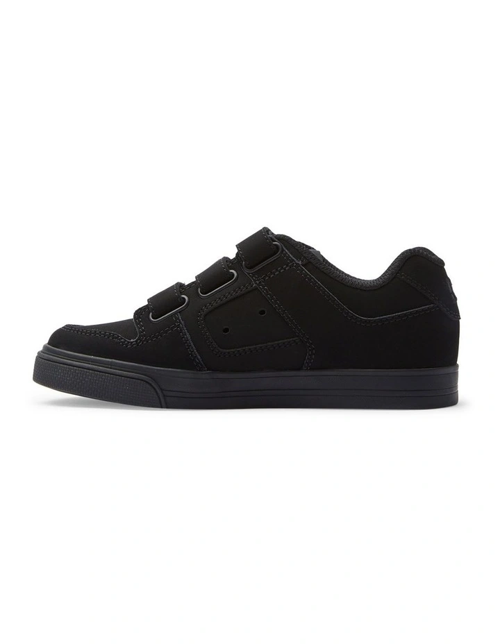 Pure Elastic Lace Shoes in Black image 5