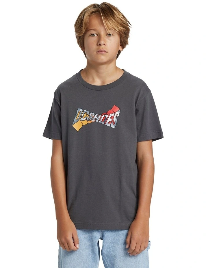 Warped T-shirt in Black image 1
