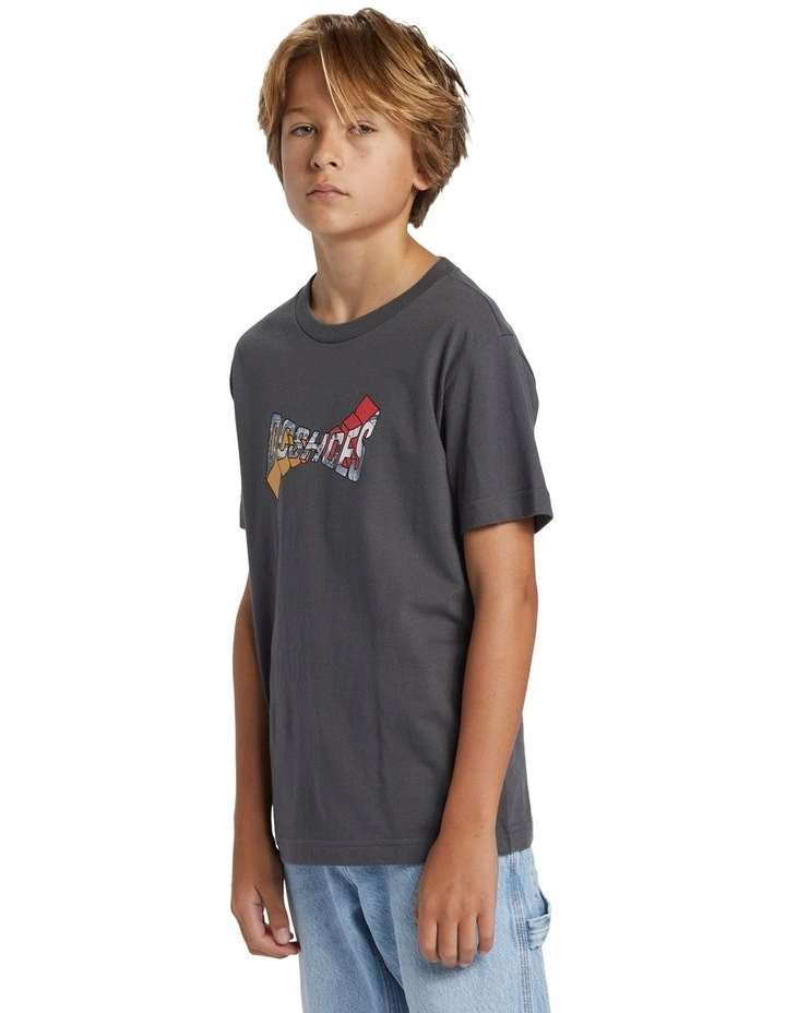 Warped T-shirt in Black image 3