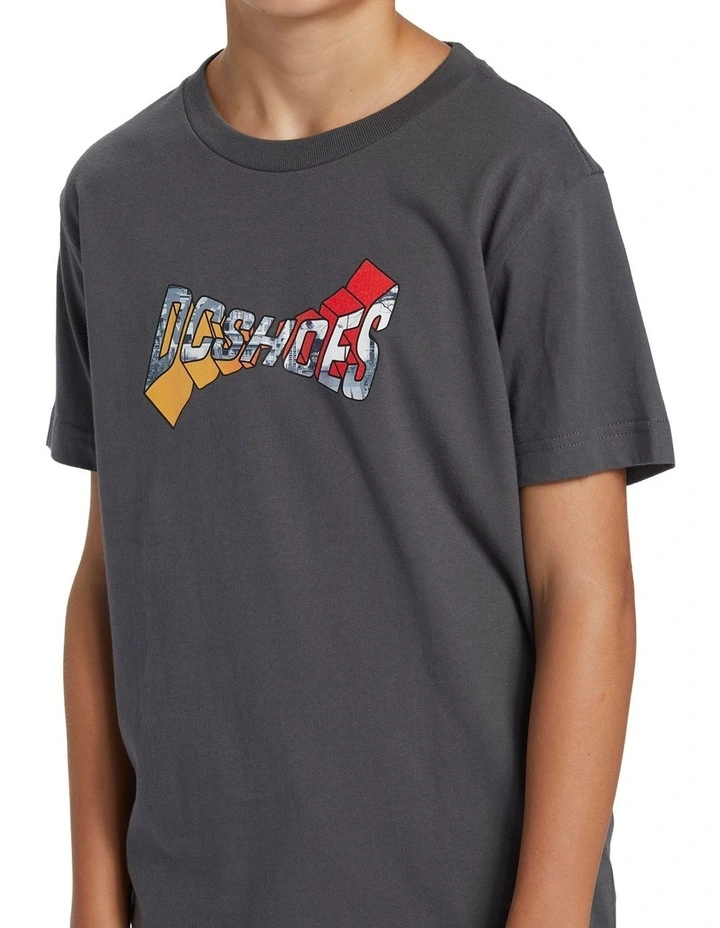 Warped T-shirt in Black image 4